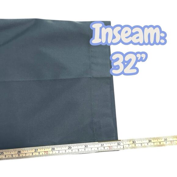 Nike Golf Pants Men 34x32 Dark Gray Tech DRI-FIT Stretch Straight Leg 319685 - Picture 9 of 10